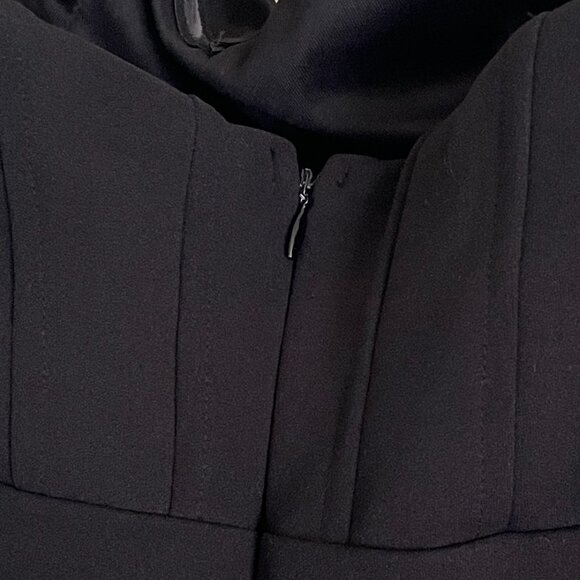 Passionate Admiration Black Strapless Bustier Maxi Dress, Size XS - Picture 5 of 10